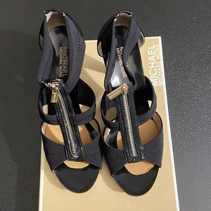Black Michael Kors heels